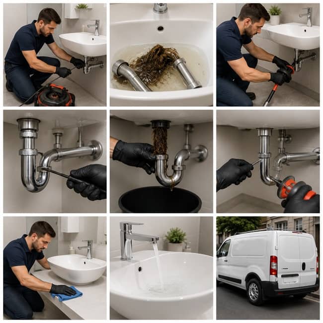 Débouchage lavabo Nos solutions professionnelles