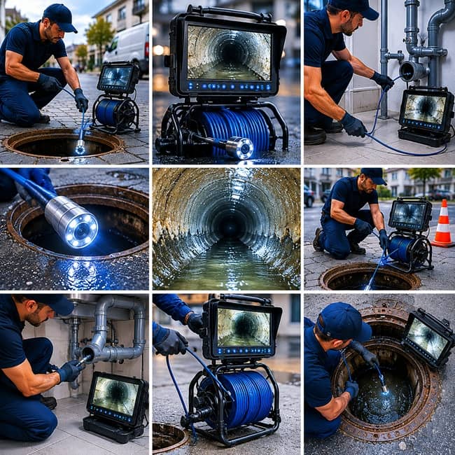 Expertise Inspection caméra à Bruxelles