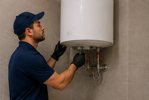 Installation chauffe-eau