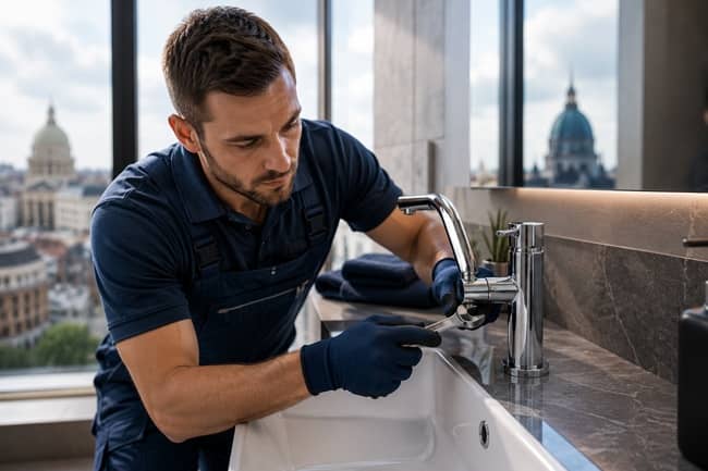Installation de robinetterie fiable et durable<br />
