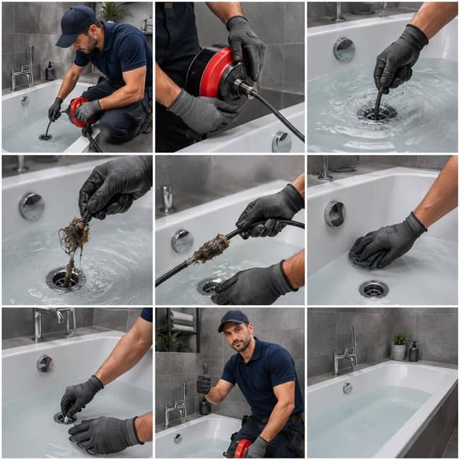 debouchage baignoire a bruxelles