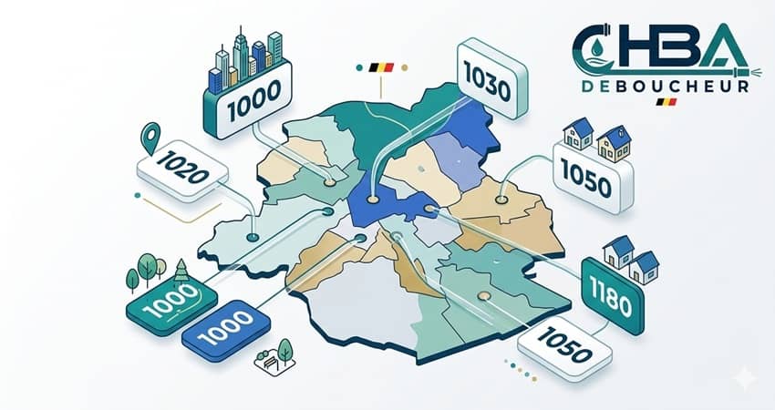 Bruxelles : code postal des communes et quartiers de la capitale belge